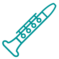 Icon-MSA-Instrument-Klarinette-türkis