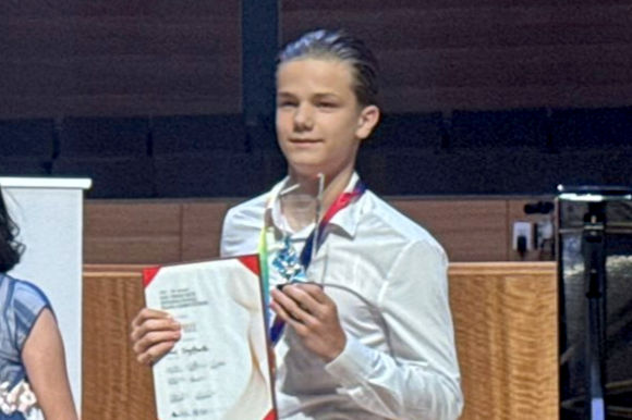 Karl Seyffarth gewinnt 1. Preis beim San Francisco International Piano Competition am 07. August 2025